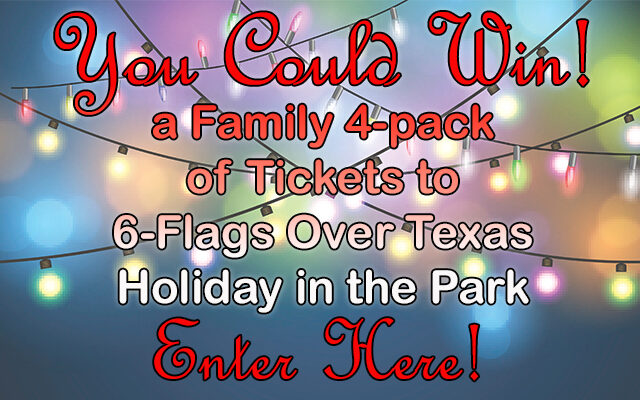 Enter For a Chance to Win Six Flags Holiday in the Park Tickets!